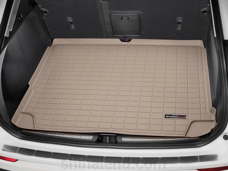 Килимки в багажник Volvo XC60 II 2017 - з 2017 - чорний, Tri-Extruded WeatherTech - штука від компанії ШінаЛенд - Оплата Частинами - фото 1