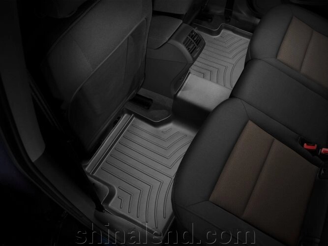 Килимки в салон Audi Q3 II (F3) 2018 - з 2011 - чорні WeatherTech - другий ряд від компанії ШінаЛенд - Оплата Частинами - фото 1