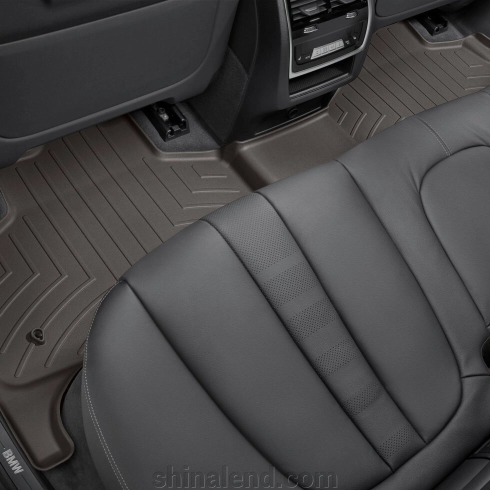 Килимки в салон Bmw X5 (G05) 2019 - / X7 (G07) ​​2019 - з 2018 - какао WeatherTech - другий ряд від компанії ШінаЛенд - Оплата Частинами - фото 1