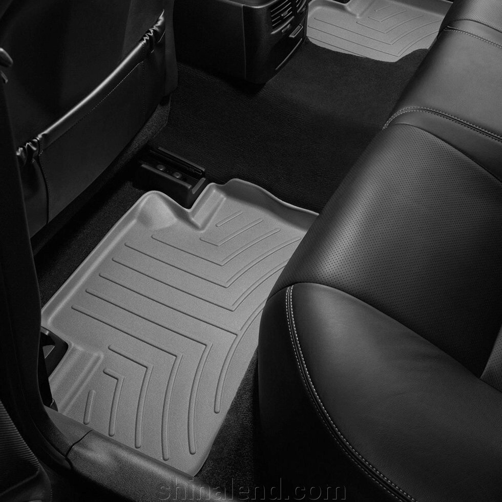 Килимки в салон Lexus IS II (XE20) (AWD) 2005 - 2012 з 2005 - 2013, сірі WeatherTech - другий ряд від компанії ШінаЛенд - Оплата Частинами - фото 1