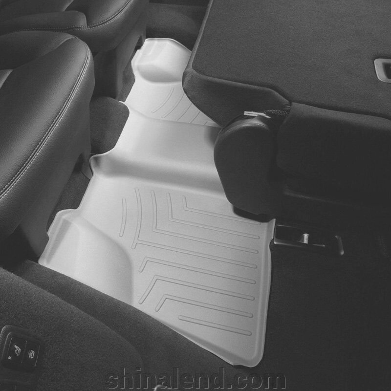 Килимки в салон Mercedes-Benz GL-Class (X164) 2006 - 2011 з 2006 - сірі WeatherTech - третій ряд від компанії ШінаЛенд - Оплата Частинами - фото 1