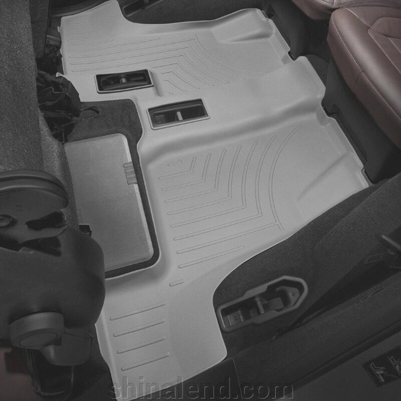 Килимки в салон Mercedes-Benz GLS (X166) 2015 - 2019 / Mercedes-Benz GL (X166) 2012 - 2016 з 2012 - сірі WeatherTech -  від компанії ШінаЛенд - Оплата Частинами - фото 1