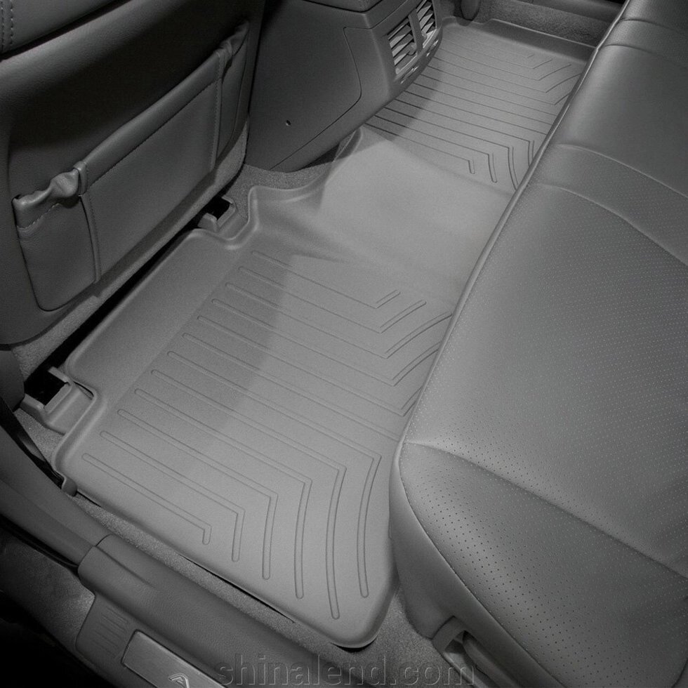 Килимки в салон Toyota Avalon III (XX30) 2005 - 2012 з 2005 - 2012, сірі WeatherTech - другий ряд від компанії ШінаЛенд - Оплата Частинами - фото 1