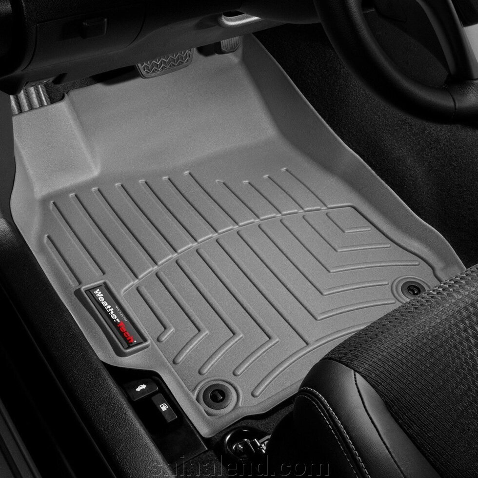 Килимки в салон Toyota Camry VII (XV50) ( кристайл ) 2011 - 2014 з 2011 - бежеві WeatherTech - передній ряд від компанії ШінаЛенд - Оплата Частинами - фото 1