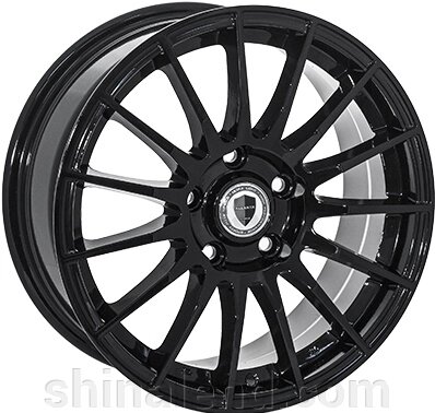 Колеса сплаву Allante 184 7x16 5x100 ET35 dia57,1 (Black) (CT) - платежі від компанії ШінаЛенд - Оплата Частинами - фото 1