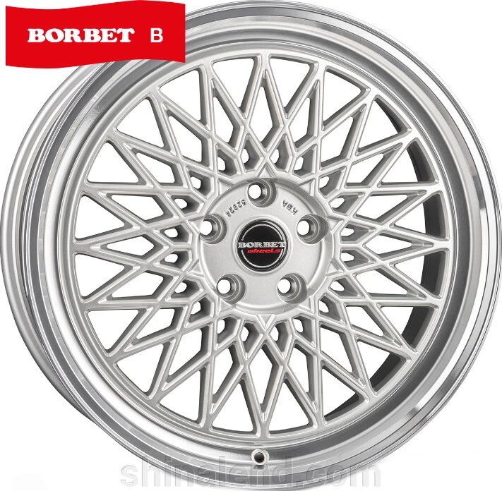 Колеса сплаву Borbet B 8,5x19 5x114,3 ET40 dia72,6 (SLP) (CT) - платежі від компанії ШінаЛенд - Оплата Частинами - фото 1