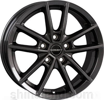 Колеса сплаву Borbet W 6,5x16 5x108 ET50 dia72,6 (MAG) (CT) - платежі від компанії ШінаЛенд - Оплата Частинами - фото 1