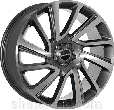 Колеса сплаву Zorat Wheels JH-6141 9,5x22 5x108 ET48 dia63,4 (DGMF) (CT) - платежі від компанії ШінаЛенд - Оплата Частинами - фото 1