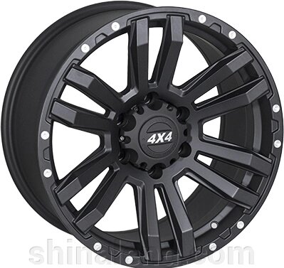 Колеса сплаву Zorat Wheels ZW-8510 BLK-R/M 9x17 6x139,7 ET10 dia108,1 (BLK-RZ) (CT) - платежі від компанії ШінаЛенд - Оплата Частинами - фото 1