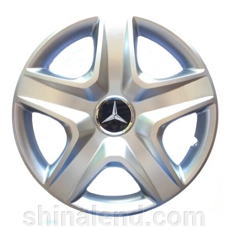 Ковпаки R13 Mercedes-Benz срібло - (SJS 101) - комплект ( 4 шт. ) від компанії ШінаЛенд - Оплата Частинами - фото 1