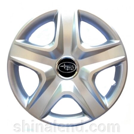 Ковпаки R13 Subaru срібло - (SJS 101) - комплект ( 4 шт. ) від компанії ШінаЛенд - Оплата Частинами - фото 1