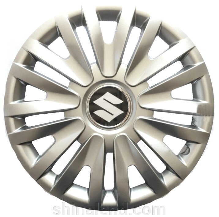 Ковпаки R13 Suzuki срібло - (SJS 103) - комплект ( 4 шт. ) від компанії ШінаЛенд - Оплата Частинами - фото 1