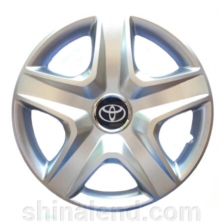 Ковпаки R13 Toyota срібло - (SJS 101) - комплект ( 4 шт. ) від компанії ШінаЛенд - Оплата Частинами - фото 1