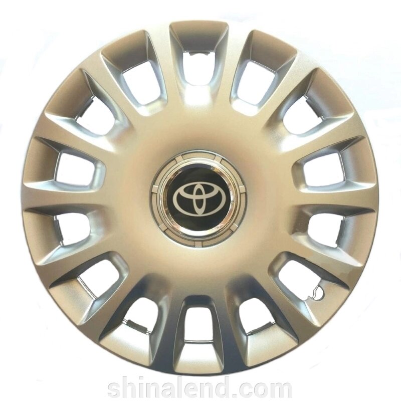Ковпаки R13 Toyota срібло - (SJS 108) - комплект ( 4 шт. ) від компанії ШінаЛенд - Оплата Частинами - фото 1