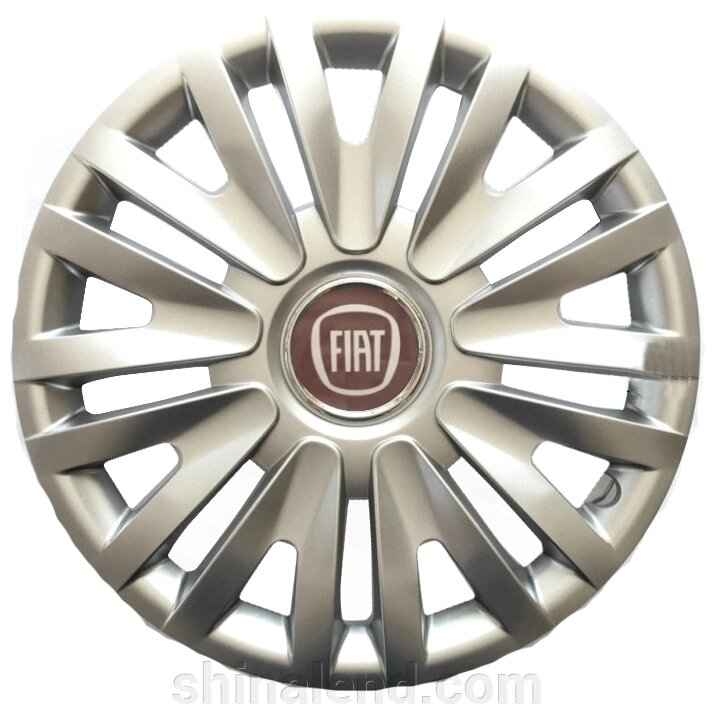Ковпаки R14 Fiat срібло - (SJS 217) - комплект ( 4 шт. ) від компанії ШінаЛенд - Оплата Частинами - фото 1