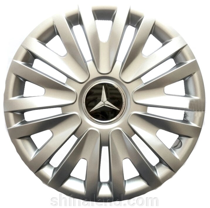 Ковпаки R14 Mercedes-Benz срібло - (SJS 217) - комплект ( 4 шт. ) від компанії ШінаЛенд - Оплата Частинами - фото 1