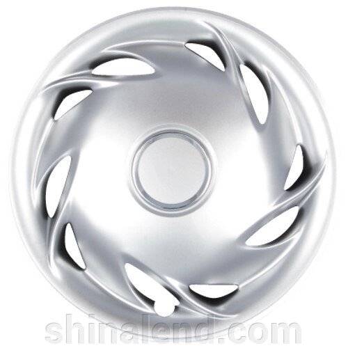 Ковпаки R14 SJS срібло (202) - комплект (4 шт.) від компанії ШінаЛенд - Оплата Частинами - фото 1