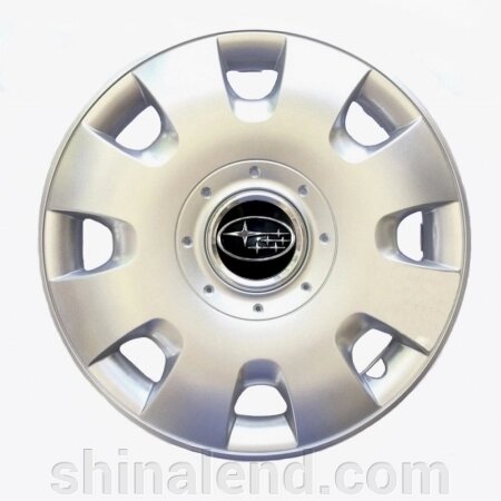 Ковпаки R14 Subaru срібло - (SJS 209) - комплект ( 4 шт. ) від компанії ШінаЛенд - Оплата Частинами - фото 1