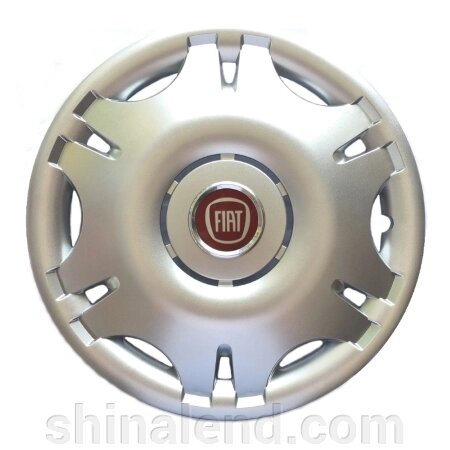 Ковпаки R15 Fiat срібло - (SJS 305) - комплект ( 4 шт. ) від компанії ШінаЛенд - Оплата Частинами - фото 1