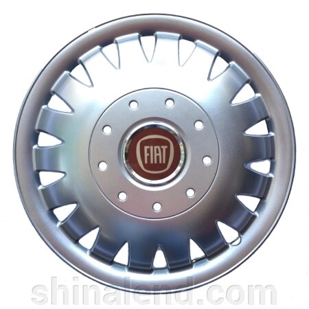 Ковпаки R15 Fiat срібло - (SJS 320) - комплект ( 4 шт. ) від компанії ШінаЛенд - Оплата Частинами - фото 1