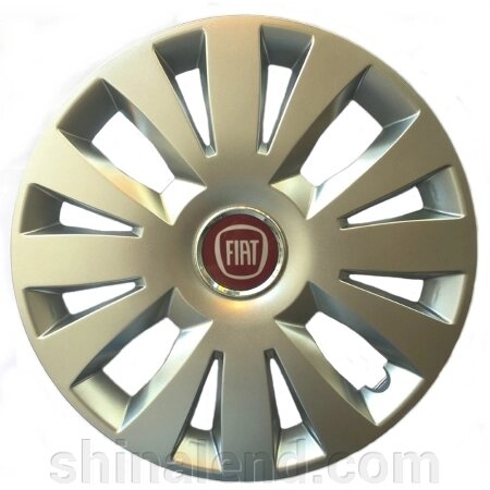 Ковпаки R15 Fiat срібло - (SJS 324) - комплект ( 4 шт. ) від компанії ШінаЛенд - Оплата Частинами - фото 1