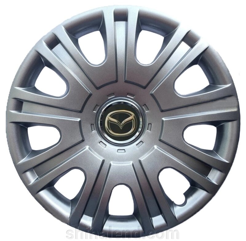 Ковпаки R15 Mazda срібло - (SJS 319) - комплект ( 4 шт. ) від компанії ШінаЛенд - Оплата Частинами - фото 1