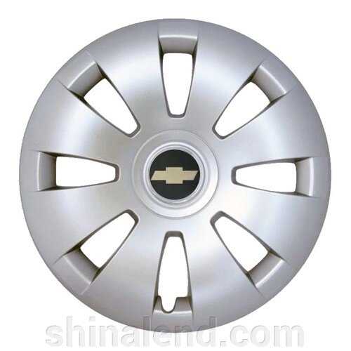 Ковпаки R16 Chevrolet срібло - (SJS 423) - комплект ( 4 шт. ) від компанії ШінаЛенд - Оплата Частинами - фото 1