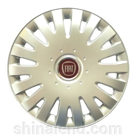 Ковпаки R16 Fiat срібло - (SJS 403) - комплект ( 4 шт. ) від компанії ШінаЛенд - Оплата Частинами - фото 1