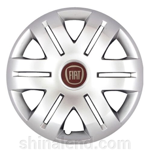 Ковпаки R16 Fiat срібло - (SJS 406) - комплект ( 4 шт. ) від компанії ШінаЛенд - Оплата Частинами - фото 1