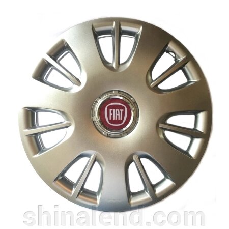 Ковпаки R16 Fiat срібло - (SJS 407) - комплект ( 4 шт. ) від компанії ШінаЛенд - Оплата Частинами - фото 1