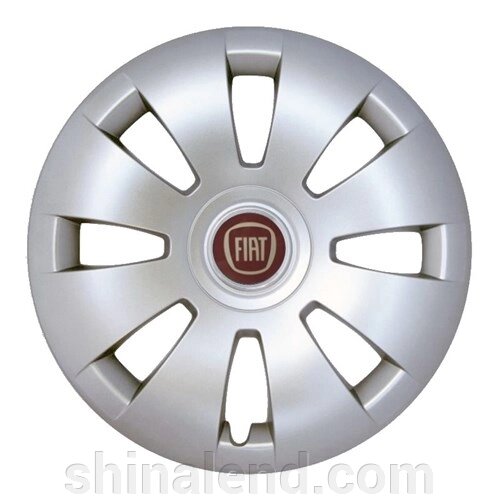Ковпаки R16 Fiat срібло - (SJS 423) - комплект ( 4 шт. ) від компанії ШінаЛенд - Оплата Частинами - фото 1