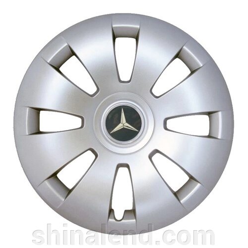 Ковпаки R16 Mercedes-Benz срібло - (SJS 423) - комплект ( 4 шт. ) від компанії ШінаЛенд - Оплата Частинами - фото 1