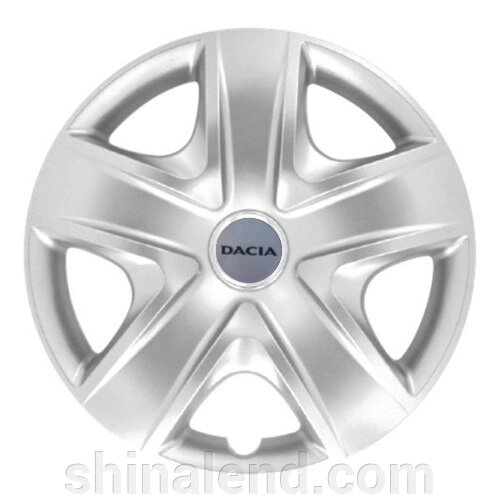 Ковпаки R17 Dacia срібло - (SJS 500) - комплект ( 4 шт. ) від компанії ШінаЛенд - Оплата Частинами - фото 1