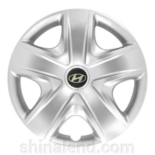 Ковпаки R17 Hyundai срібло - (SJS 500) - комплект ( 4 шт. ) від компанії ШінаЛенд - Оплата Частинами - фото 1