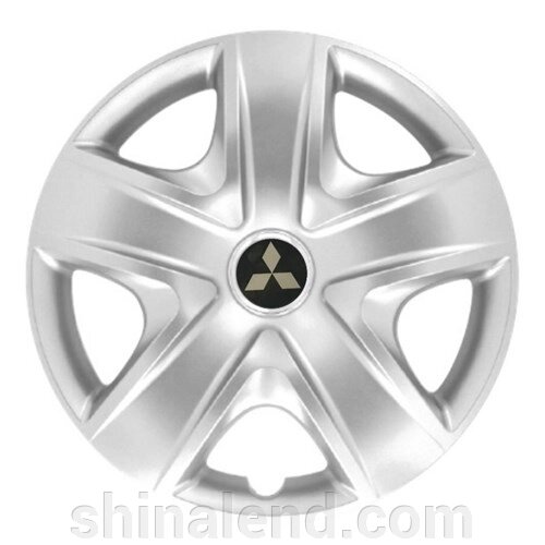 Ковпаки R17 Mitsubishi срібло - (SJS 500) - комплект ( 4 шт. ) від компанії ШінаЛенд - Оплата Частинами - фото 1