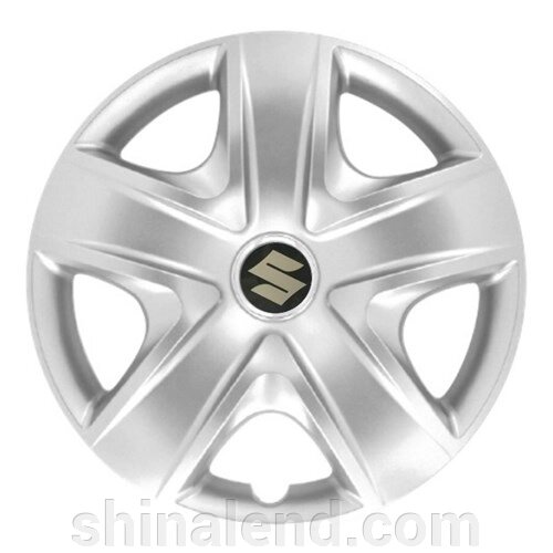 Ковпаки R17 Suzuki срібло - (SJS 500) - комплект ( 4 шт. ) від компанії ШінаЛенд - Оплата Частинами - фото 1