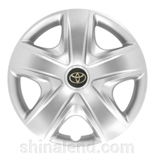 Ковпаки R17 Toyota срібло - (SJS 500) - комплект ( 4 шт. ) від компанії ШінаЛенд - Оплата Частинами - фото 1