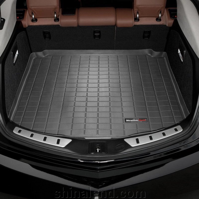 Коврики в багажник Acura ZDX 2010 - 2014 с 1985 - 1990, черный, Tri-Extruded WeatherTech - штука від компанії ШінаЛенд - Оплата Частинами - фото 1