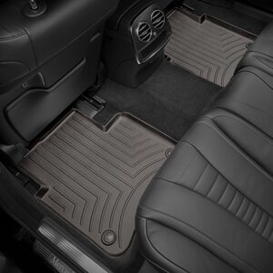 Килимки в салон Mercedes-Benz S-class (W 222) (long) 2013 - з 2013 - какао WeatherTech - другий ряд