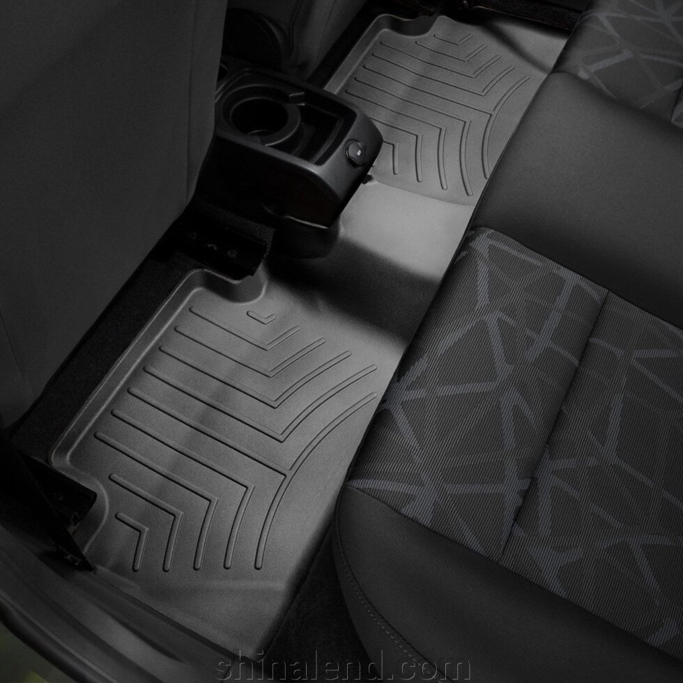 Коврики в салоні Ford EcoSport II 2012 - з 2011 - black WeatherTech - Другий рядок від компанії ШінаЛенд - Оплата Частинами - фото 1