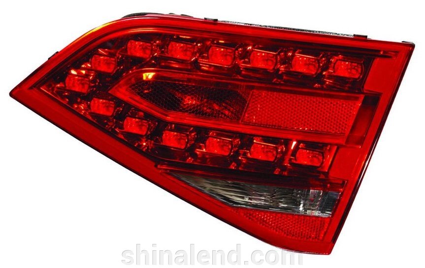 Ліхтар задній Audi A4 (B8) (седан, дорестайл) 2007 - 2012 правий внутрішній, червоний, без ламп, (Depo fz1321) від компанії ШінаЛенд - Оплата Частинами - фото 1