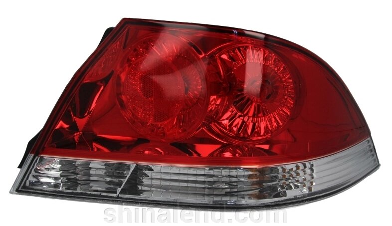 Ліхтар задній Mitsubishi Lancer IX ( седан ) 2000 - 2010, правий червоно-білий, з лампами, (Depo fz650) від компанії ШінаЛенд - Оплата Частинами - фото 1
