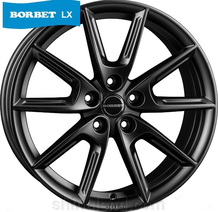 Литі диски Borbet LX18 8x18 5x112 ET40 dia66,6 (BM) (кт) - Оплата Частинами від компанії ШінаЛенд - Оплата Частинами - фото 1