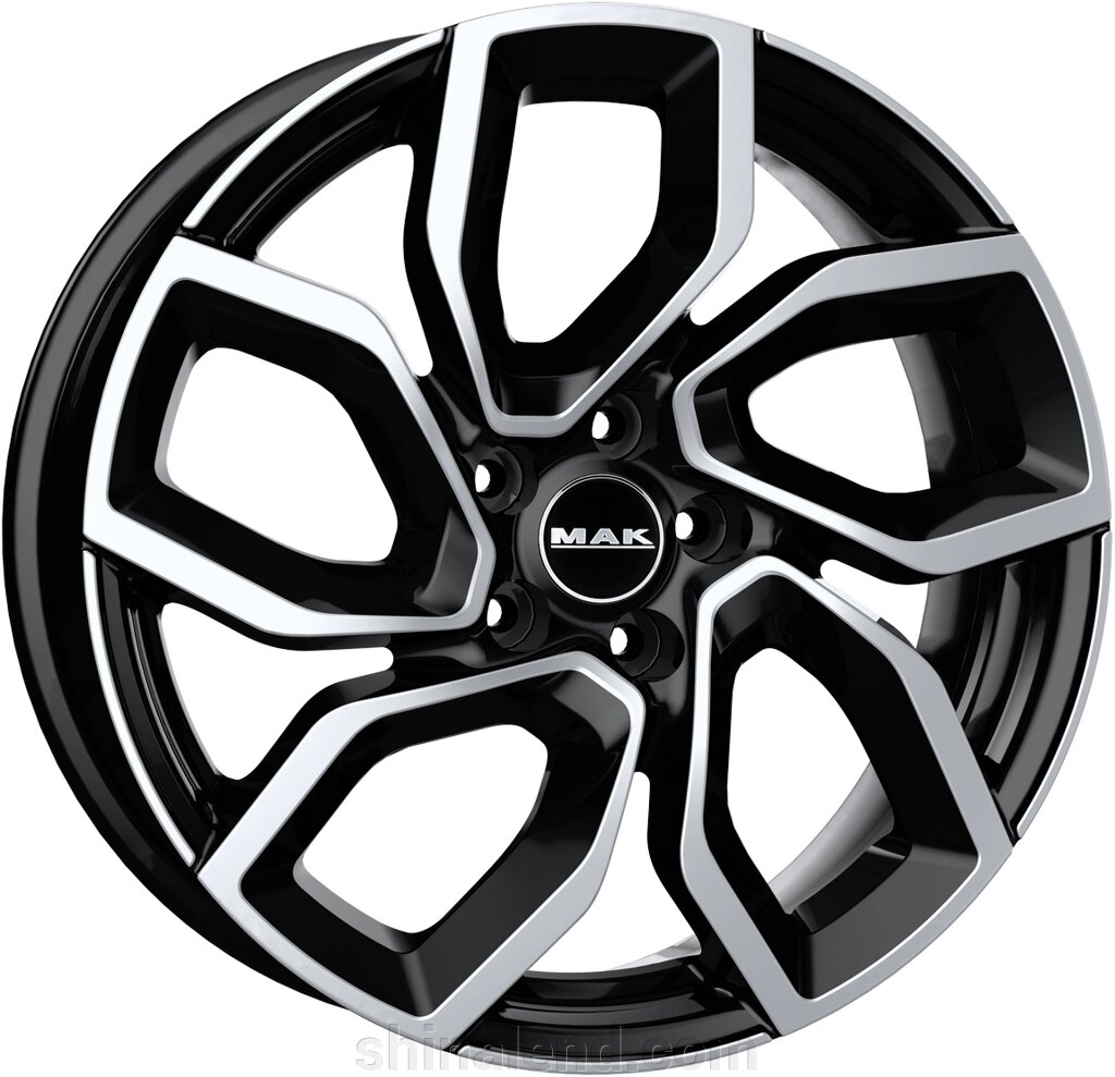 Литі диски MAK APOLLO MAK APOLLO 7,5x17 5x108 ET45 dia65,1 (BM) ( кт ) — Оплата Частинами від компанії ШінаЛенд - Оплата Частинами - фото 1