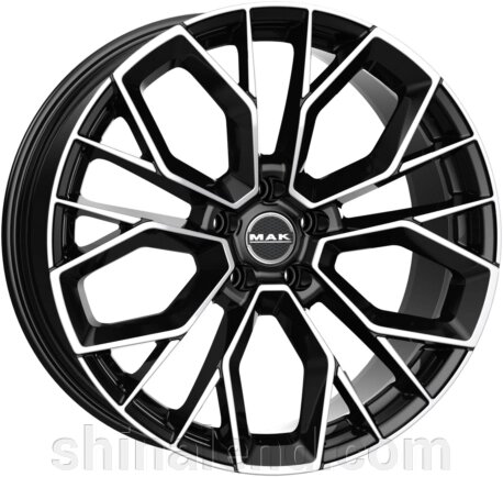 Литі диски MAK STILO-D MAK STILO-D 7,5x18 5x108 ET48 dia72,0 (BM) ( кт ) — Оплата Частинами від компанії ШінаЛенд - Оплата Частинами - фото 1