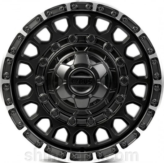 Литі диски Off Road Wheels OW1908-9 8,5x17 8x180 ET15 dia124,1 (MBLP) — Оплата Частинами від компанії ШінаЛенд - Оплата Частинами - фото 1