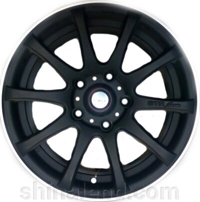 Литі диски Sportmax Racing SR355 6,5x16 5x110/5x114,3 ET38 dia67,1 (MBLP) — Оплата Частинами від компанії ШінаЛенд - Оплата Частинами - фото 1