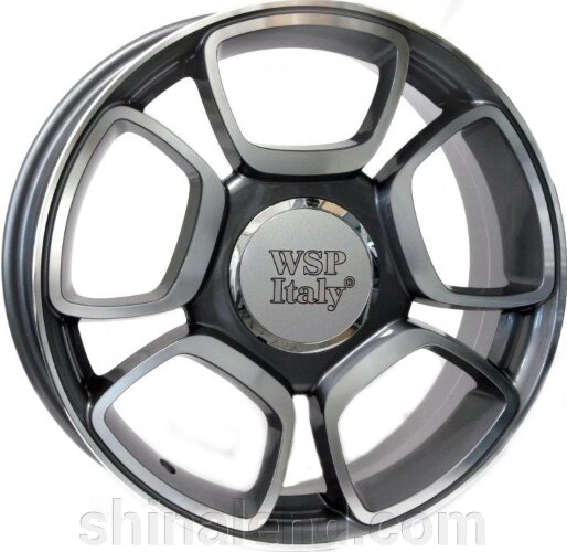Литі диски WSP Italy W157 Forio Fiat 7x17 4x100 ET37 dia56,6 (AP) (кт) - Оплата Частинами від компанії ШінаЛенд - Оплата Частинами - фото 1