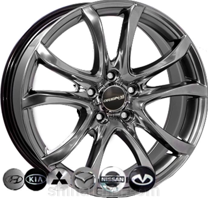 Литі диски Zorat Wheels FR559 7,5x18 5x114,3 ET50 dia67,1 (HB) — Оплата Частинами від компанії ШінаЛенд - Оплата Частинами - фото 1