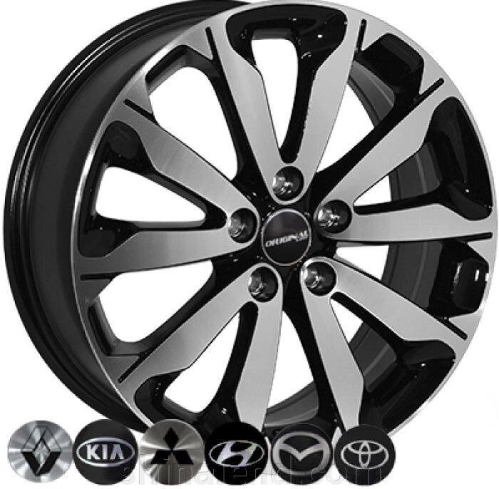 Литі диски Zorat Wheels TL0423 7x18 5x114,3 ET45 dia67,1 (MBF) — Оплата Частинами від компанії ШінаЛенд - Оплата Частинами - фото 1